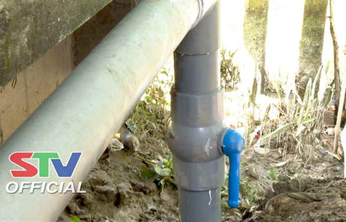 Kế Sách: Bàn giao công trình đường ống dẫn nước sạch tại xã Trinh Phú  
